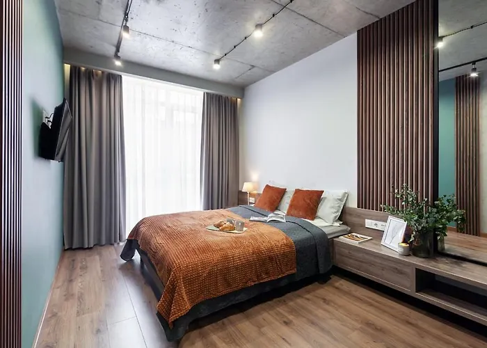 Apartment Avalon Design Near Center Lemberg